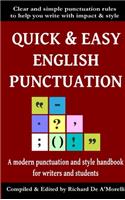 Quick & Easy English Punctuation