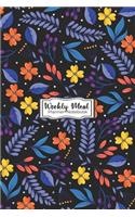 Weekly Meal Planner Notebook