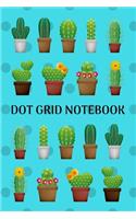 Dot Grid Notebook: Cactus; 100 sheets/200 pages; 6" x 9"