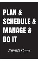 2020-2024 Planner