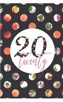 20 Twenty: 6 x 9 Daily/Weekly Planner with Habit Tracker, To-Do List, Weekly Goals, Weekly Check-In, Daily Routines, Inspirational Quote and Affirmations
