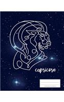 Capricorn Composition Notebook