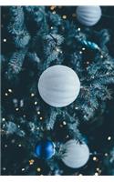 Christmas tree notebook - achieve your goals, perfect 120 lined pages #4