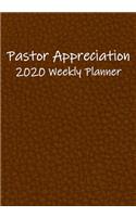 Pastor Appreciation 2020 Weekly Planner