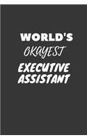 World's Okayest Executive Assistant Notebook