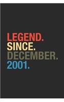 Legend Since December 2001