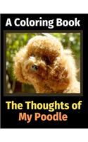 Thoughts of My Poodle: A Coloring Book