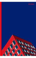 Red Angled Building Architecture Journal