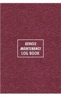 Vehicle Maintenance Log Book