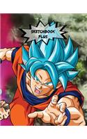 Sketchbook Plus: Dbz Art Mix: 100 Large High Quality Sketch Pages (Volume 4)