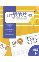 Letter Tracing For Preschoolers Age 3-5 Kindergarten