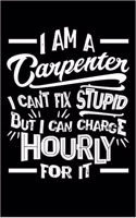 I'm a Carpenter: Blank Lined Journal to Jot Down Your Ideas and Notes