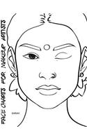 Face Charts for Makeup Artists Sarah