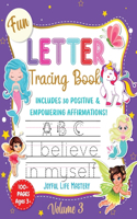 Fun Letter Tracing Book Vol 3 (IN COLOR)