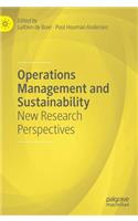 Operations Management and Sustainability