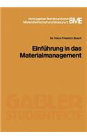 Einführung in Das Materialmanagement