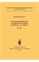 Das Genossenschaftswesen in Tanganyika Und Uganda