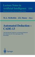 Automated Deduction - Cade-13