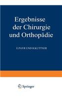 Ergebnisse Der Chirurgie Und Orthopädie