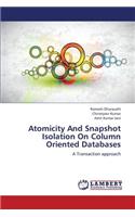 Atomicity and Snapshot Isolation on Column Oriented Databases