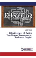 Effectiveness of Online Teaching of Business and Technical English