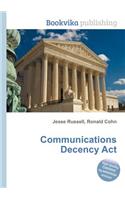 Communications Decency ACT