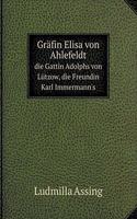 Gräfin Elisa Von Ahlefeldt Die Gattin Adolphs Von Lützow, Die Freundin Karl Immermann's
