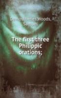 first three Philippic orations
