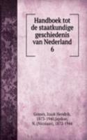 HANDBOEK TOT DE STAATKUNDIGE GESCHIEDEN