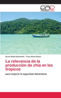 relevancia de la producción de chía en los trópicos
