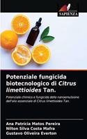 Potenziale fungicida biotecnologico di Citrus limettioides Tan.