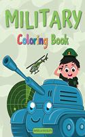 Military Coloring Book