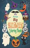 My First Big Halloween Coloring Book