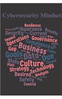 Cybersecurity Mindset Concepts Notebook Birthday Gift