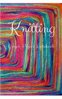 Knitting Graph Paper Notebook