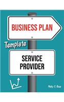 Business Plan Template Service Provider