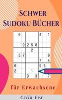 Schwer Sudoku Bücher für Erwachsene