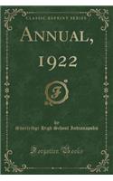 Annual, 1922 (Classic Reprint)