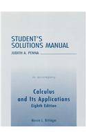 Student Solutions Manual for Calculus and Its Applications