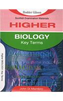 Higher Biology Key Terms