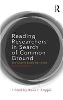 Reading Researchers in Search of Common Ground: The Expert Study Revisited(English)