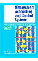 Management Accounting and Control Systems