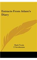 Extracts From Adam's Diary