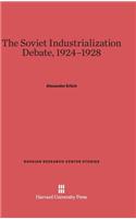 Soviet Industrialization Debate, 1924-1928