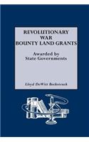 Revolutionary War Bounty Land Grants