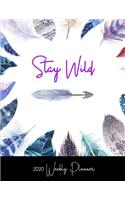 Stay Wild 2020 Weekly Planner