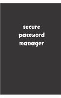 Secure Password Manager