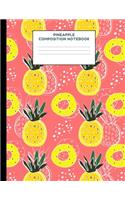 Pineapple Composition Notebook
