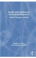 Design and Analysis in Educational Research