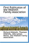 First Publicaton of the Hildreth Family Association
